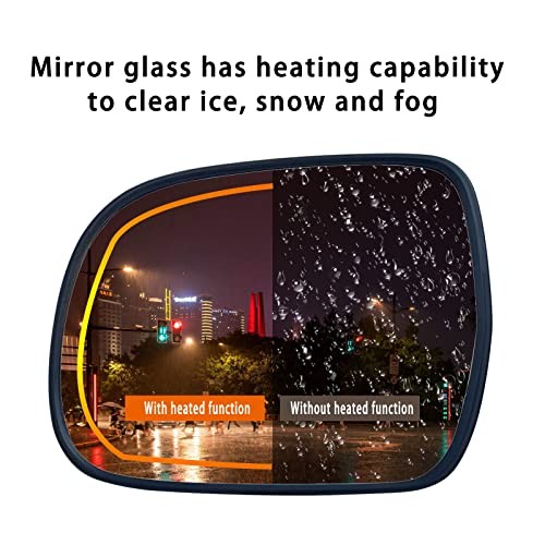 Driver Side Mirror Glass Replacement for 2004-2009 Lexus Left (Driver Side)