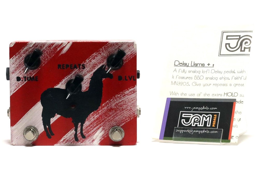 JAM PEDALS Delay Llama+ (Plus) Guitar Effect Pedal