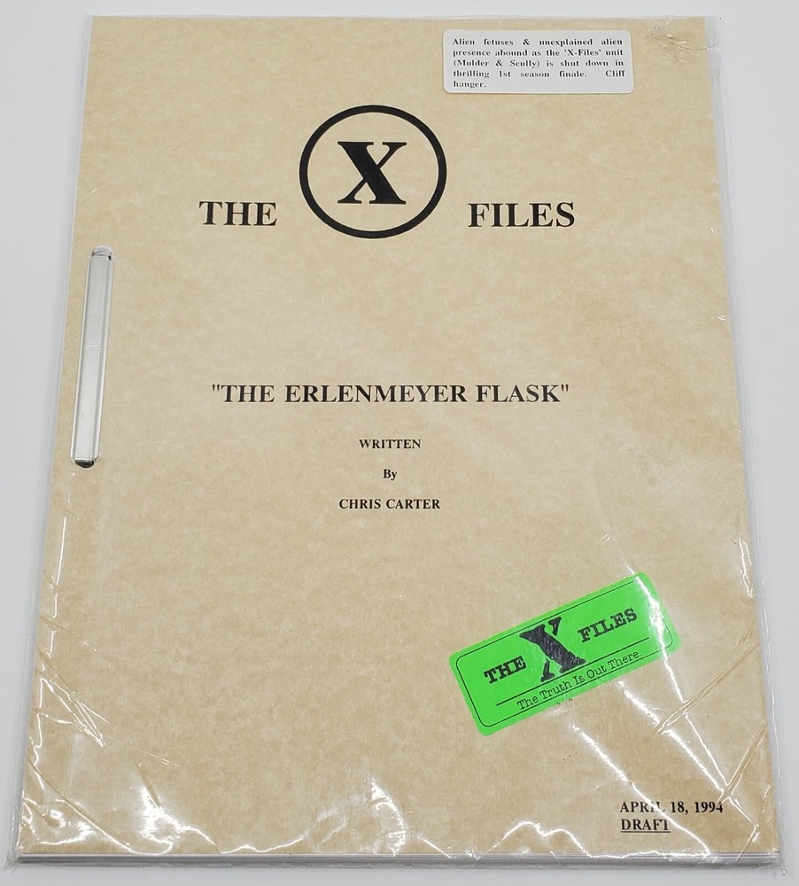 The X-Files "The Erlenmeyer Flask" Script Draft April 18 1994 Chris Carter