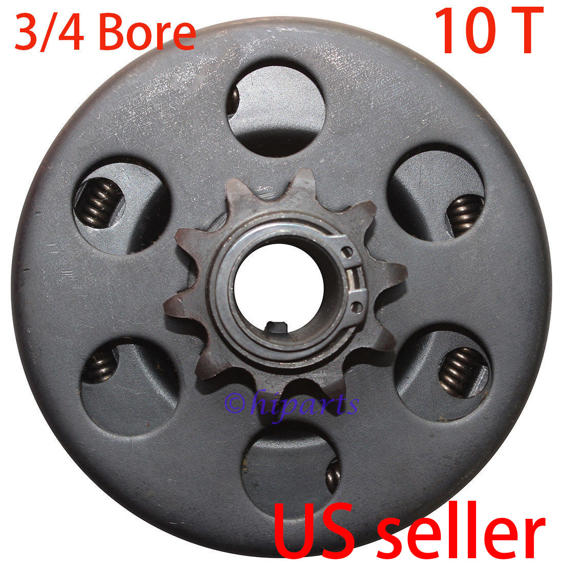 Go Kart Centrifugal Clutch 3/4" 10T Heavy Duty 40 41 420 Chain Mini Bike 6.5HP