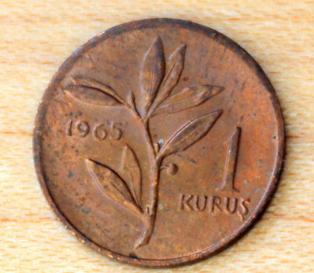 1965 Turkey 1 Kurus