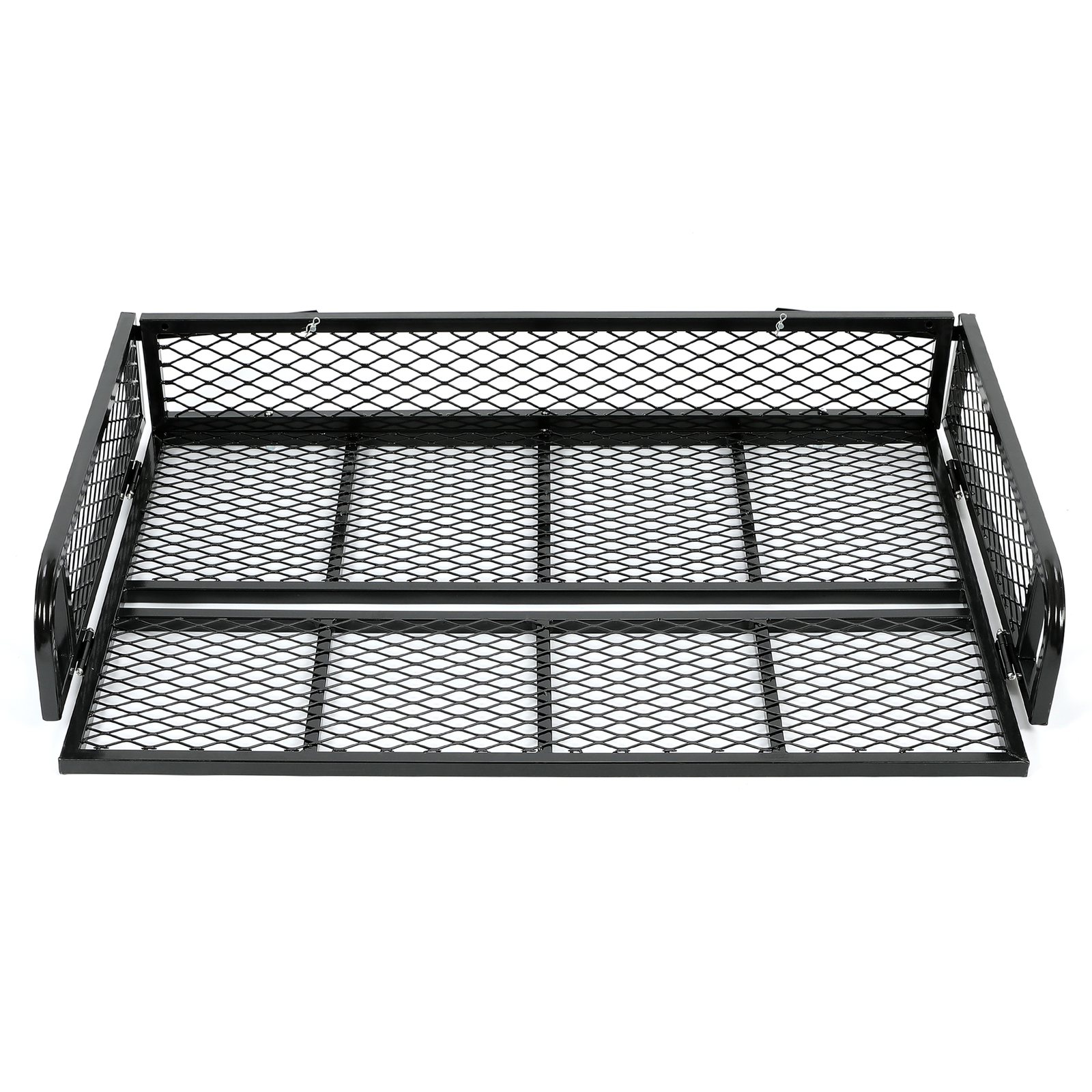 Rear Cargo Basket Rack Storage Carrier Kit For ATV Universal Steel Heavy Duty