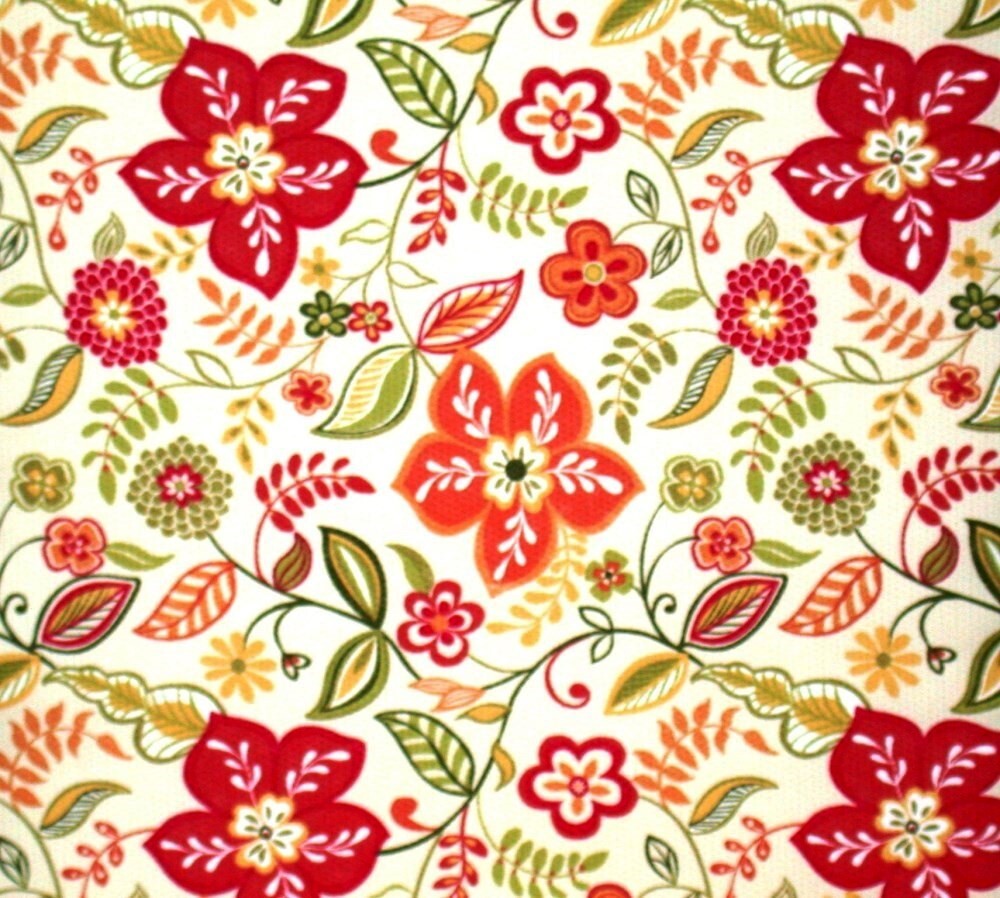 2 Pc Outdoor Deep Seat Chair Set ~ Pure Floral ~ 23.5x23.5x5.75 / 23.5x23.5x5.75