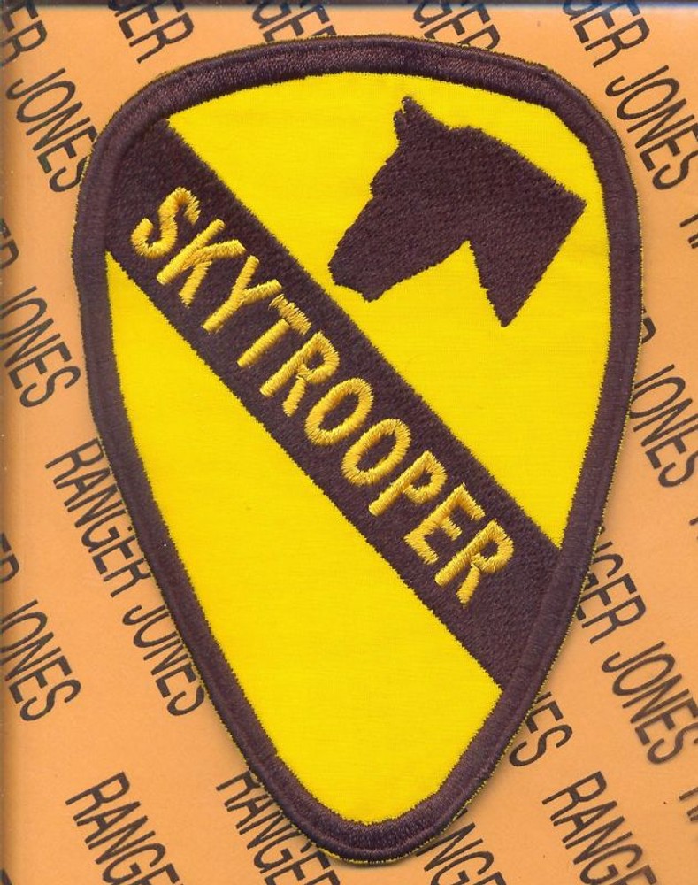 SKYTROOPER 1st Cavalry Division 5" patch c/e