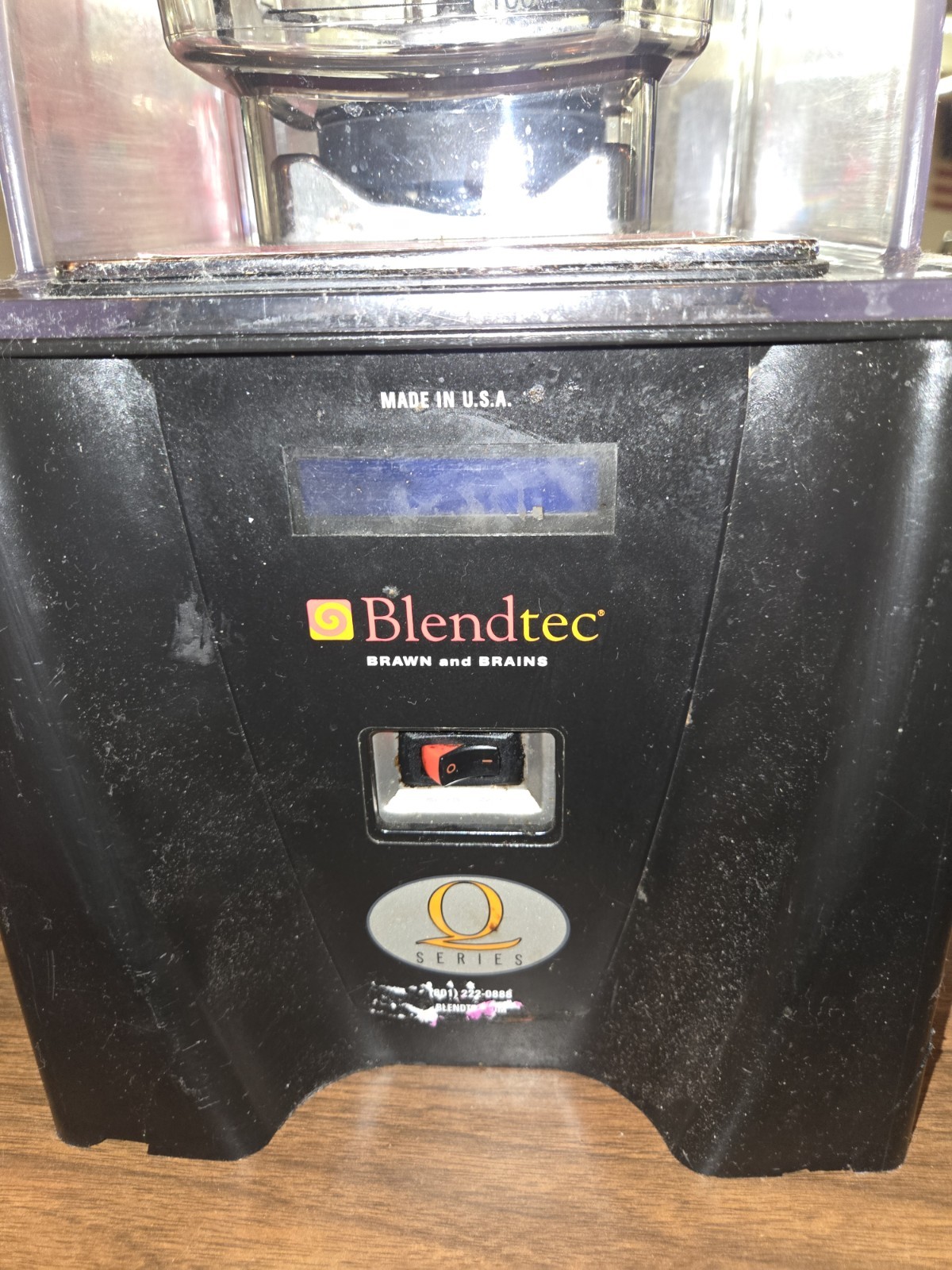 Blendtec Q Series Commercial Blender Toggle Control 1500ml Polycarbonate Jar