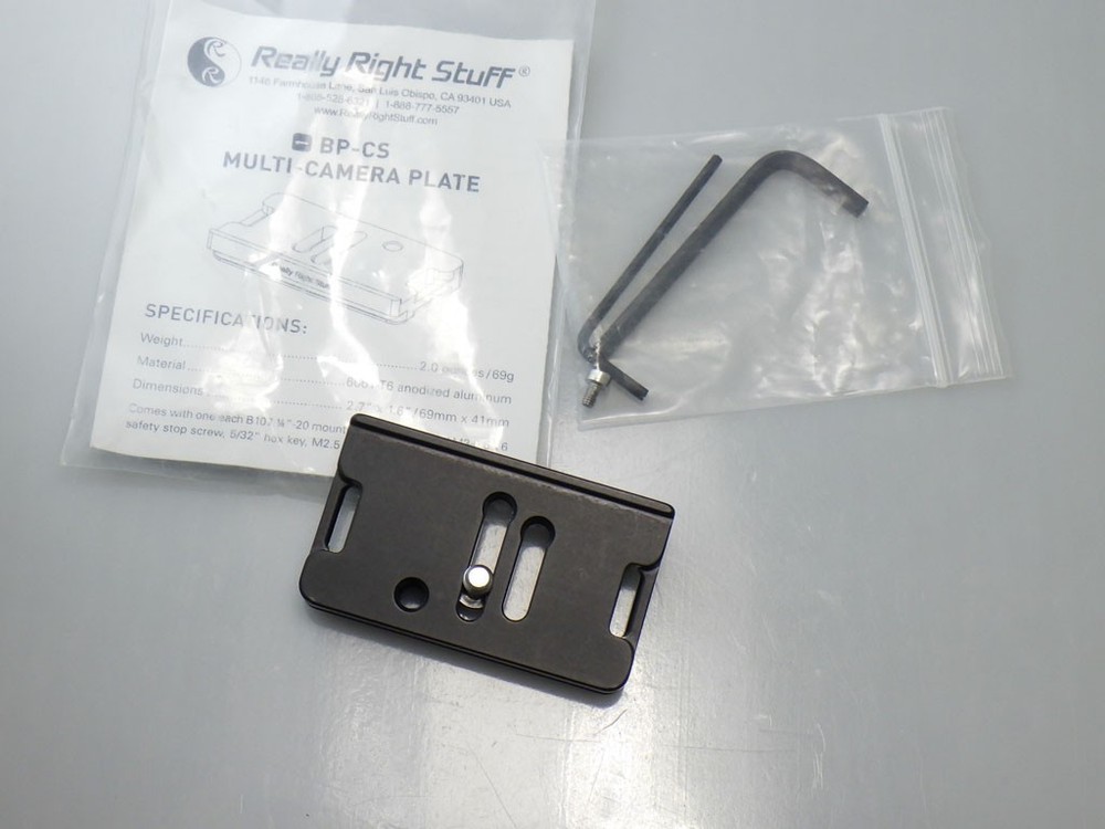 New RRS REALLY RIGHT STUFF BP-CS MULTI-CAMERA BASE PLATE