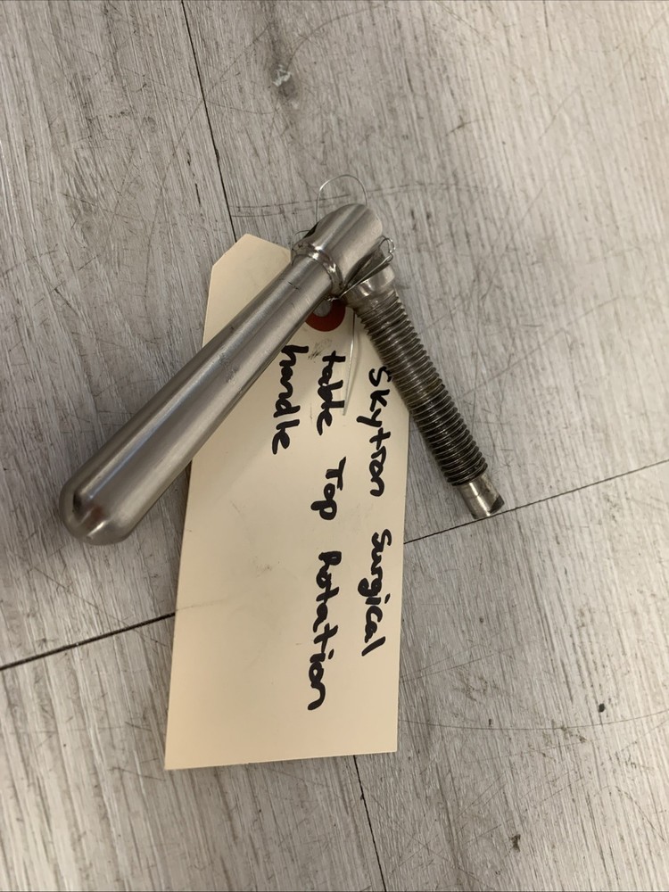 skytron surgical table top rotation handle