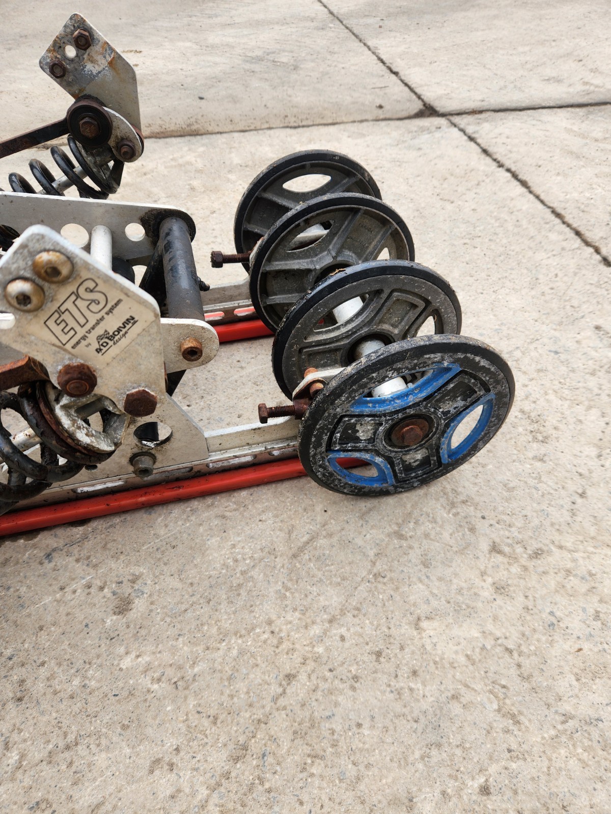 1994 Ski Doo Formula Z 583 Mach Z C7 Rear Suspension AD Boivin ETS