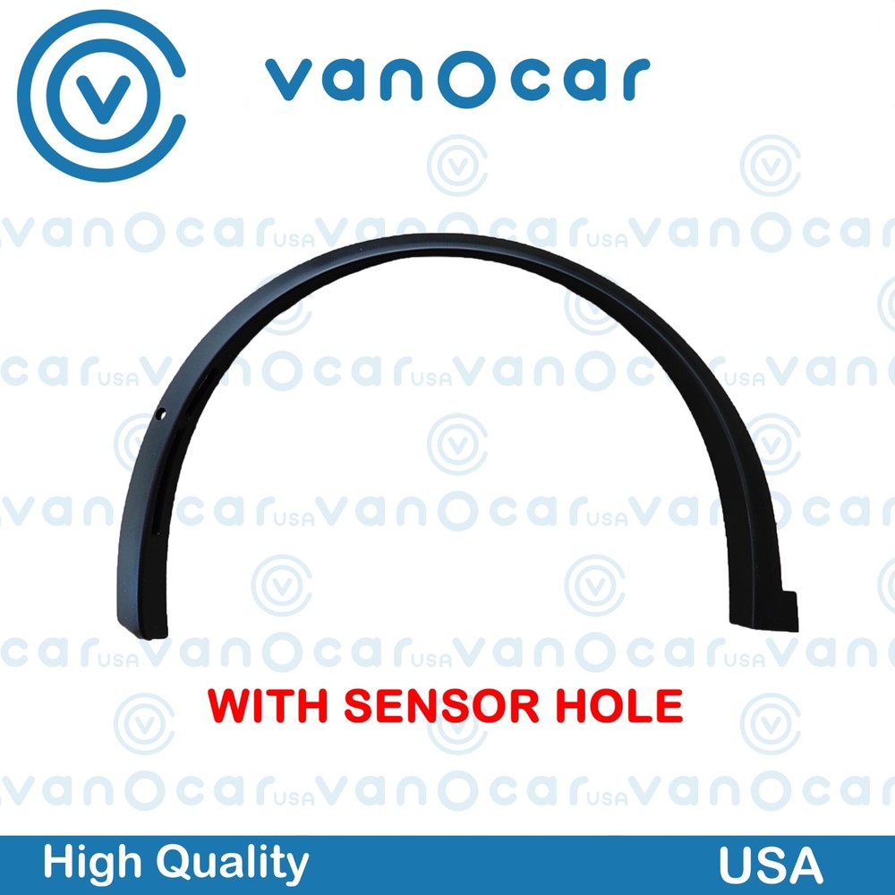 Front Left Fender Flare Wheel Molding For Tesla Model X WITH SENSOR MODEL