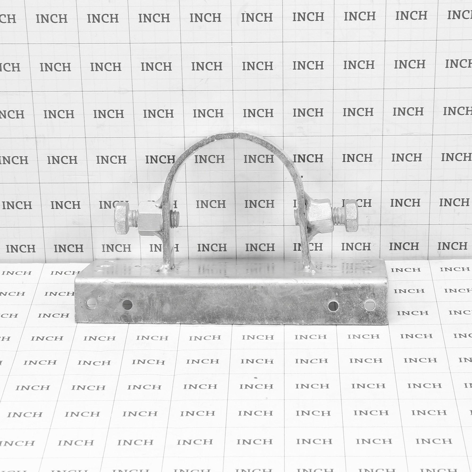 Chain Link Fence 2 1/2" [2 3/8" OD] x 6" Wood to Steel Post Adapters (Set of 4)