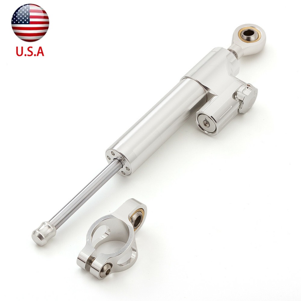 USA Steering Damper Linear Stabilizer Reversed Safety Control Universal Shock