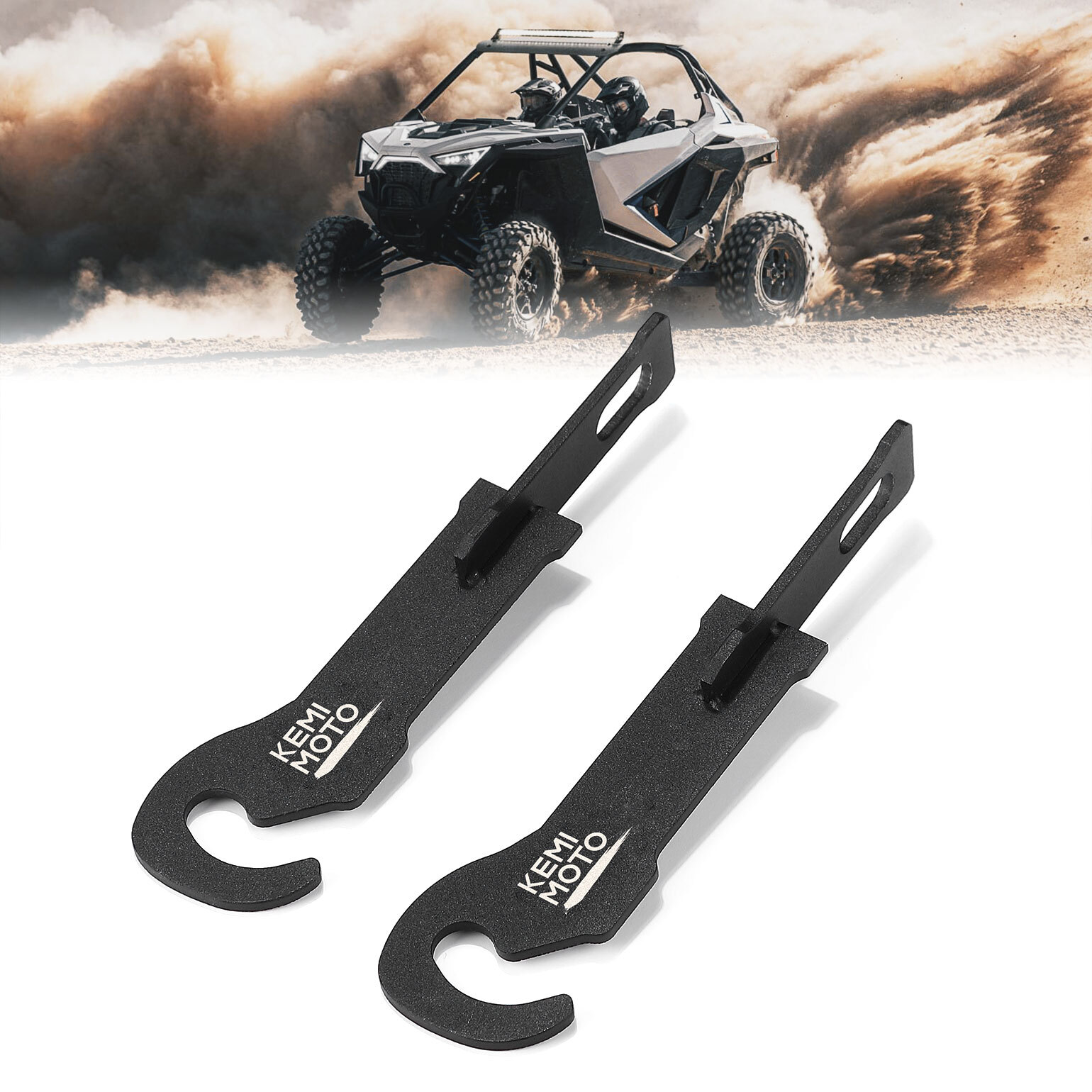2PCS Door Latches Accessories Increased Air Circulation for Polaris RZR Pro XP