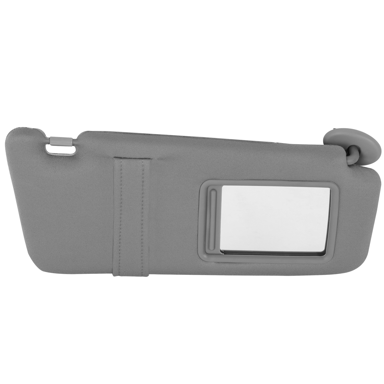 Passenger Side Sun Visor for 2007-2011 Toyota Camry Without Sunroof Light Gray