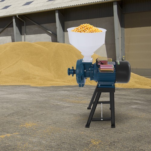 Electric Mill Grinding Molino De Maiz With Funnel Electric Corn Grinder Machine