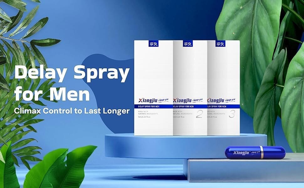Delay Spray for Men Longer Sex, Delay Ejaculation for Men 2nd Generation, 6ML