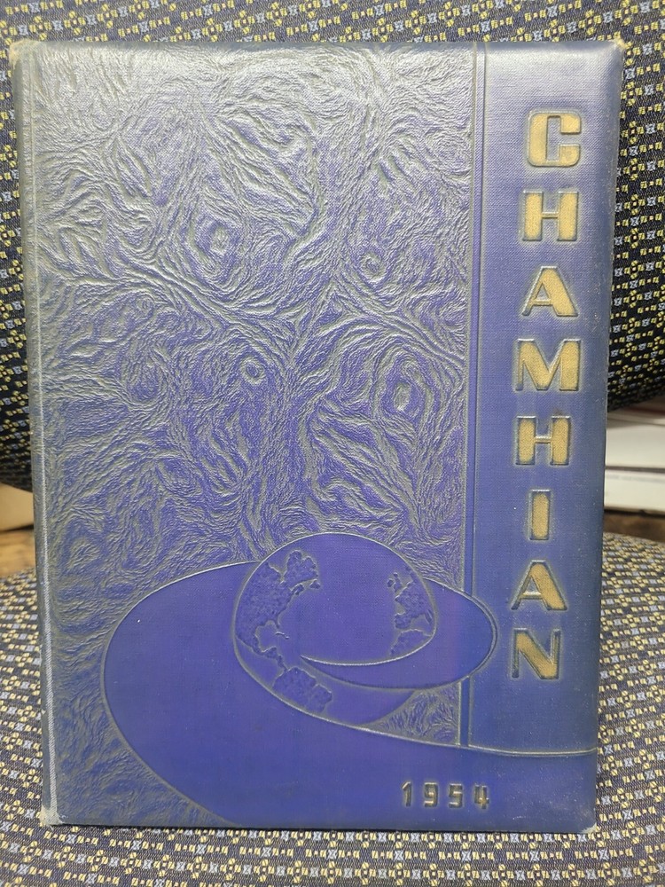1954 CHAMBLEE, GEORGIA CHAMBLEE HIGH SCHOOL CHAMHIAN YEARBOOK
