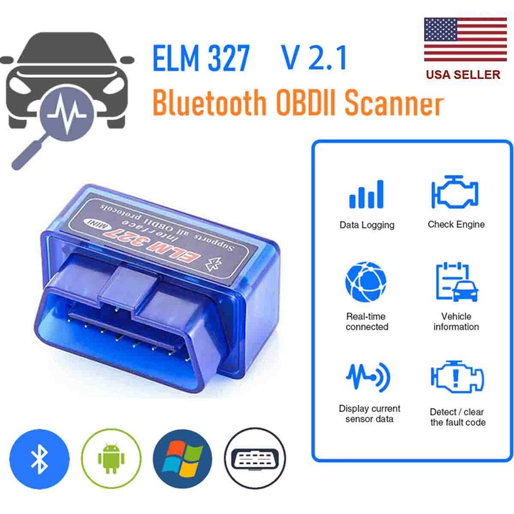 ELM327 OBD2 Car and Truck Read Tools, For Android, Windows, IOS system