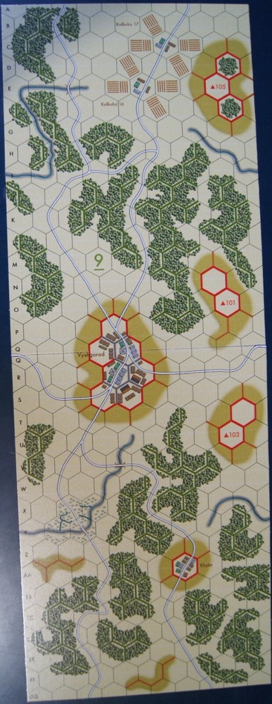 Panzerblitz ('72) Map #9
