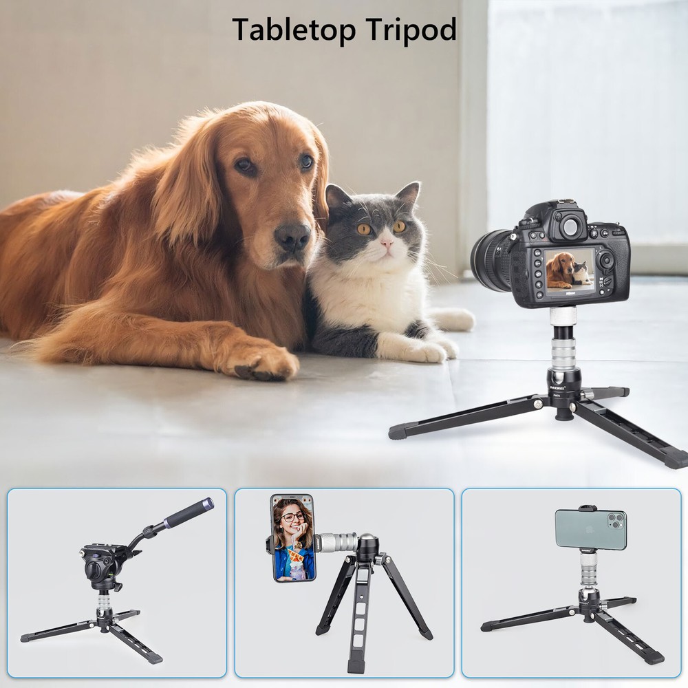 ARTCISE Monopod Base Support/tripod Stand Unipod Holder Lockable Ballhead 220lbs