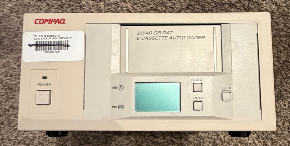 Compaq DDS Drive Unit 20/40 GB Dat Autoloader EO2005