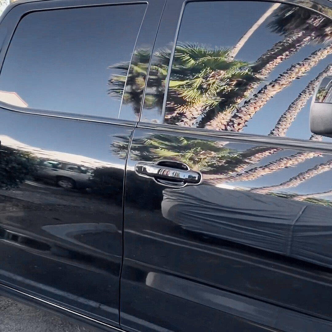 Gloss Black Outside Set of 4 Door Handle Fit 14-19 Chevrolet Silverado 1500 2500