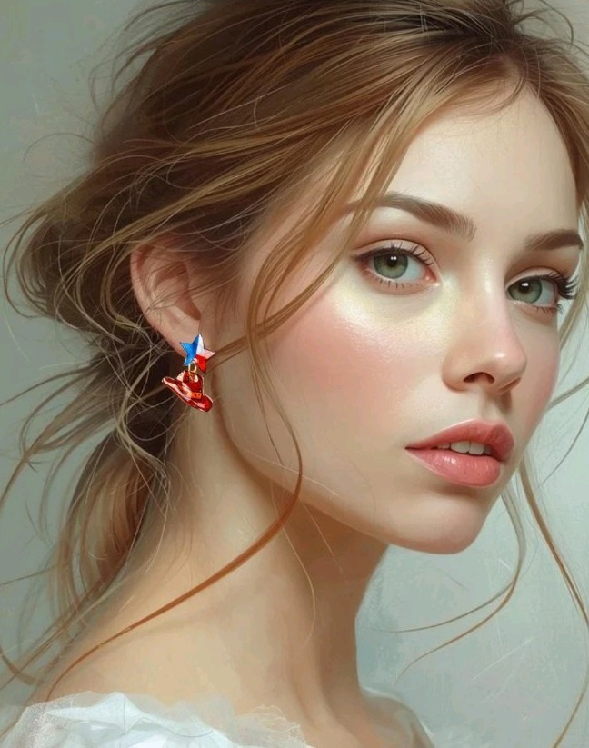 Cowboy Hat Stud Earrings 🤠 Western Style – Clear Plastic Posts