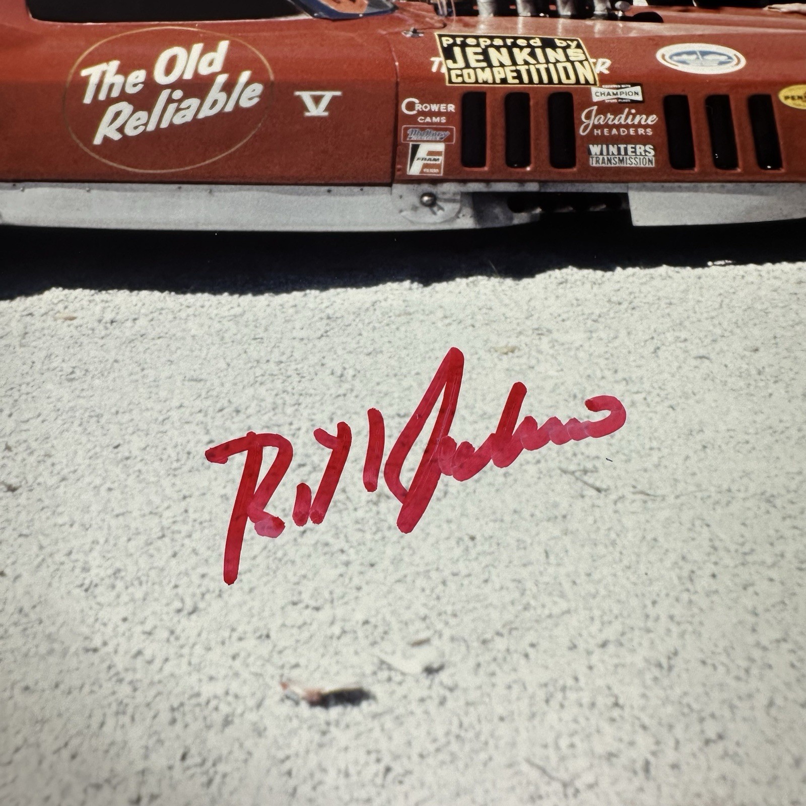 Bill Grumpy Jenkins SIGNED 8x10 Photo The Old Reliable Autograph