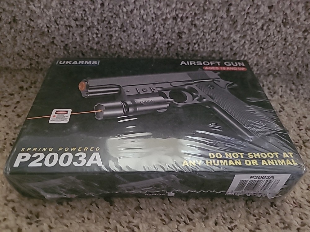Ukarms Airsoft Gun P2003a Spring Powered