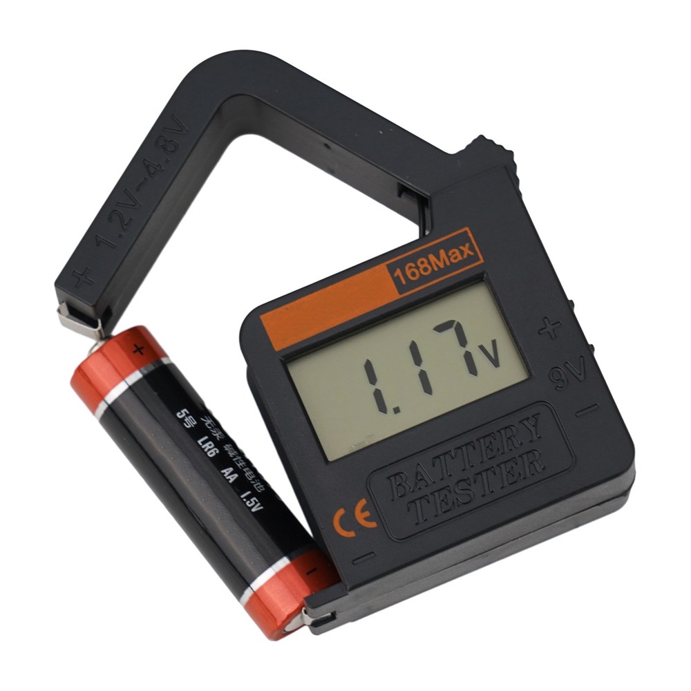 New Battery Tester Digital Display Screen Portable Battery Tester
