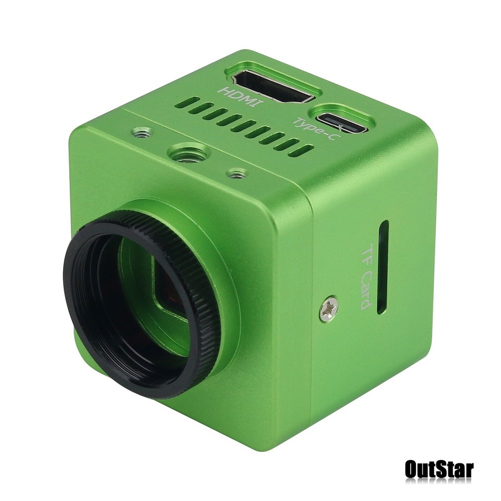 USB Digital Video Microscope Camera 4K 41MP HDMI-compatible 150X C Mount Lens