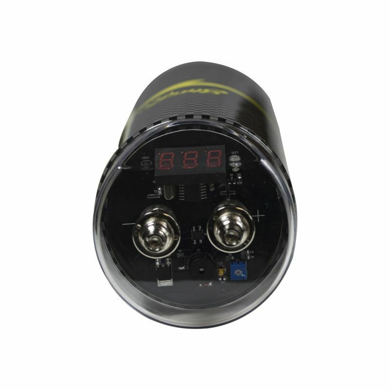 Stinger SSCap5M Stinger Select Brushed Aluminum 5 Farad Power Capacitor