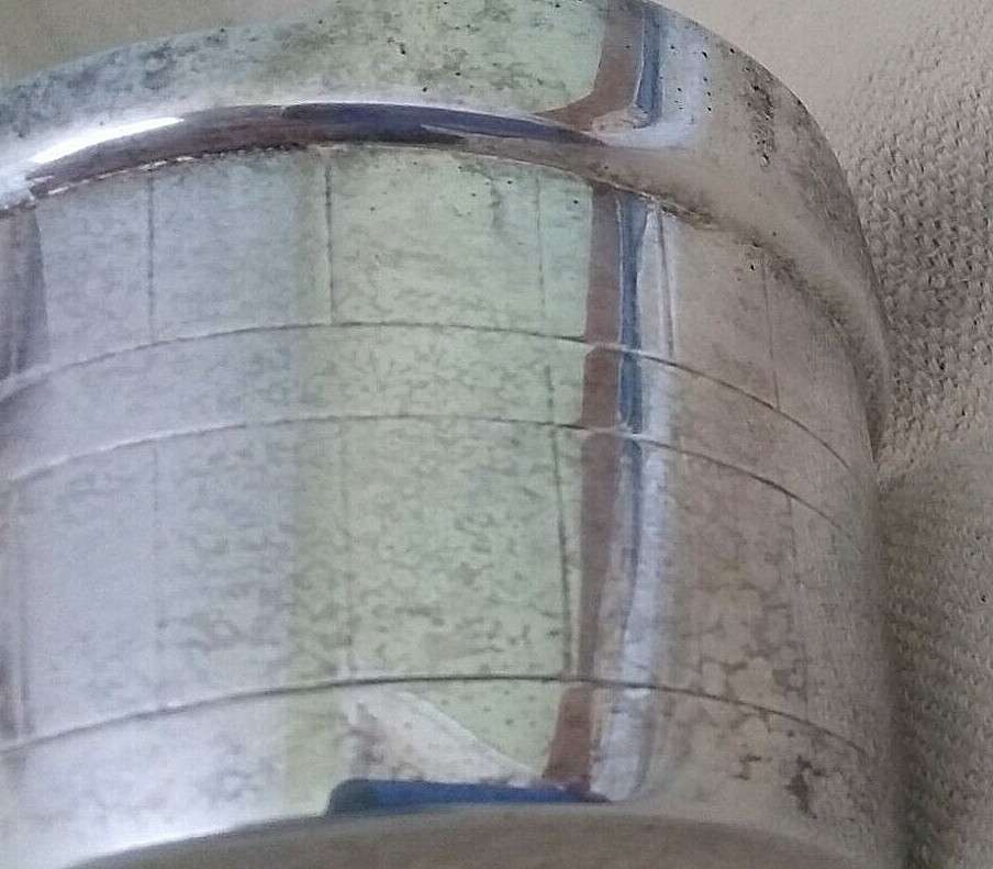 Vintage Silver Plated container India silver plated container 3''h x 4.5''dia