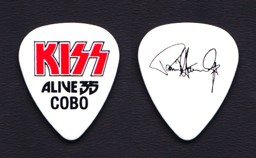 KISS Paul Stanley Signature Alive 35 Cobo Hall Guitar Pick - 2009 Tour