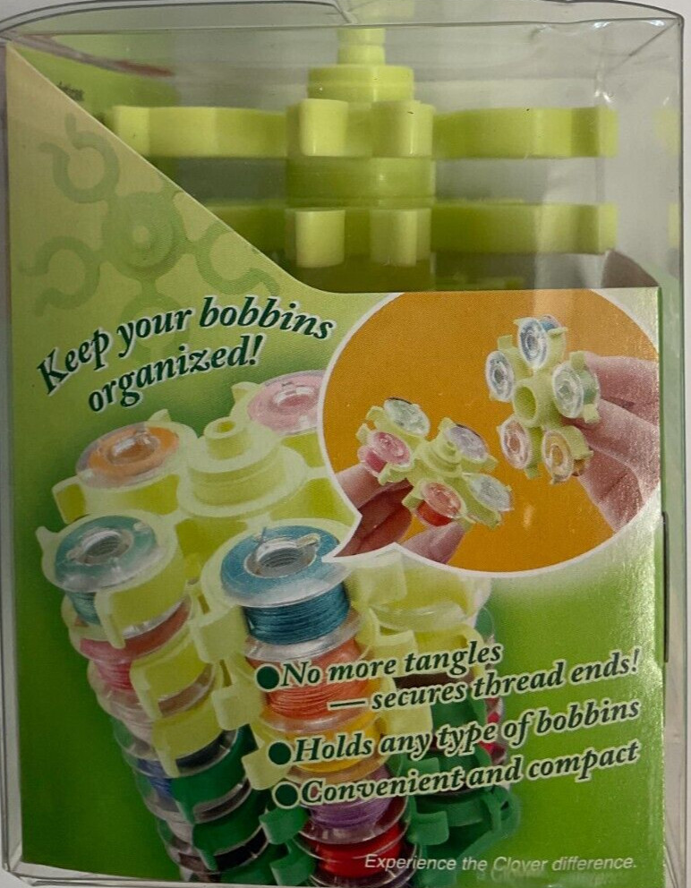CLOVER #9508 STACK 'N STORE BOBBIN TOWER BY NANCY ZIEMAN