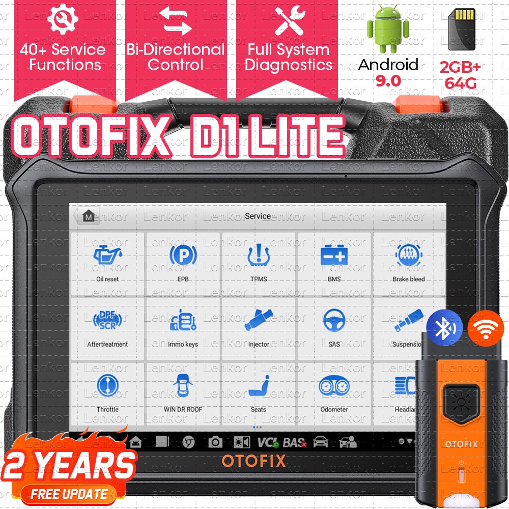 OTOFIX D1 Lite OBD2 Scanner Wireless Diagnostic Tool Full System Active Test