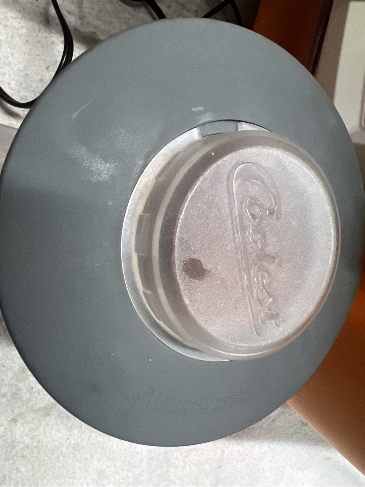 COOLEST COOLER Orange with Plates, Blender, Knife, Charger - See Notes