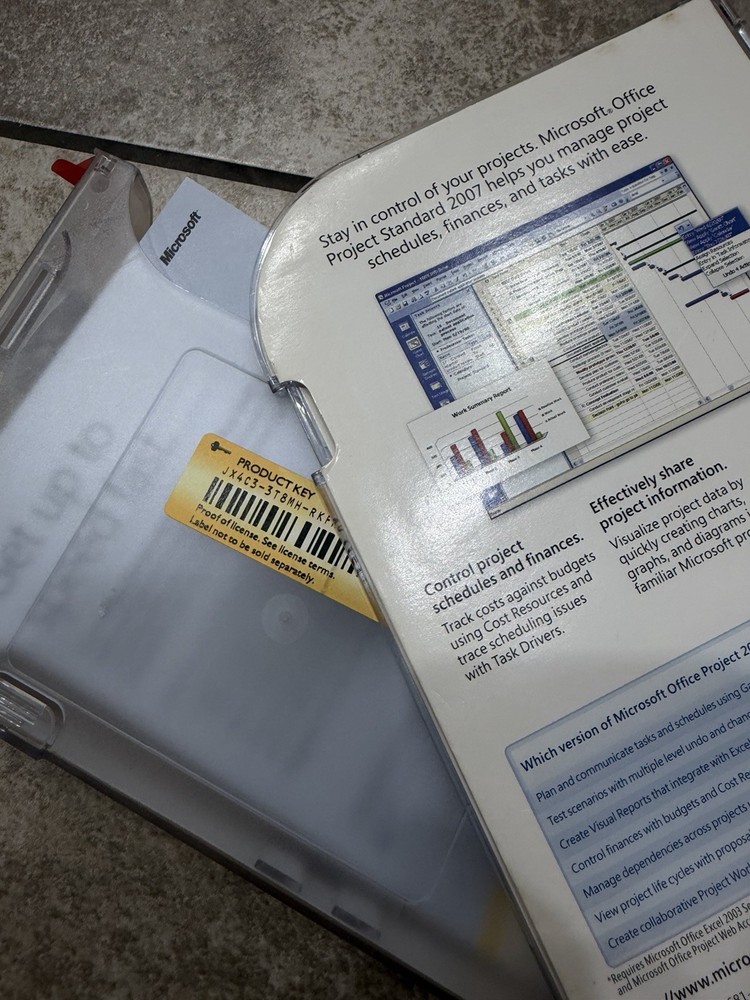 Microsoft Office 2007 Project Standard