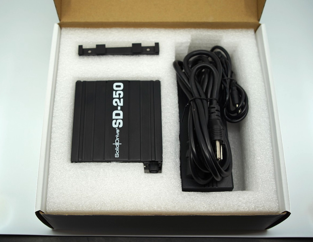 Soliddrive SD250 2-Channel Class D Mini Amplifier with Built-In EQ