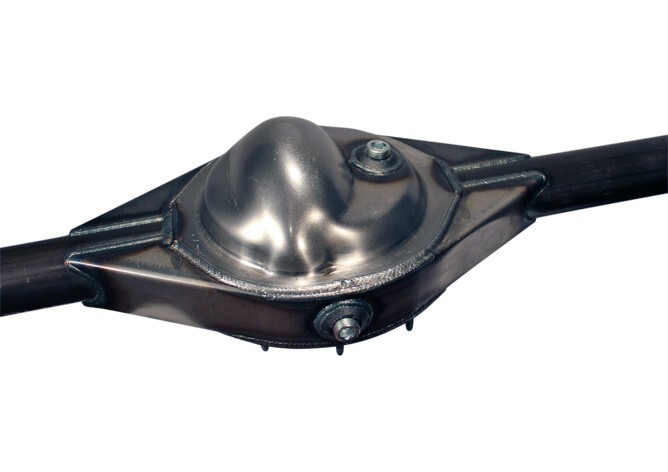 9 inch Ford Floater Housing kit 60" track width solid axles, 5x5 hubs and rotors