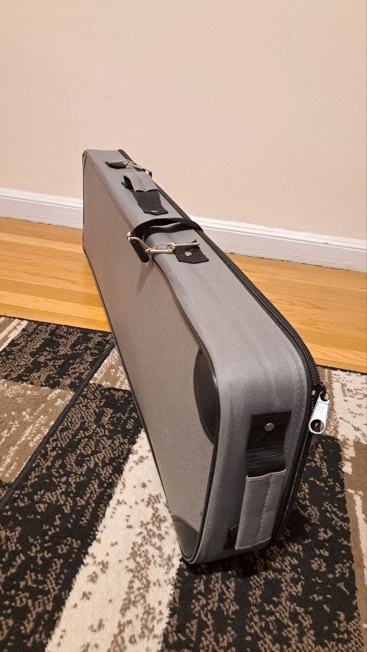 Retractable Banner Stand 33" x 80" – Aluminum – Trade Show Display w/ Carry Case