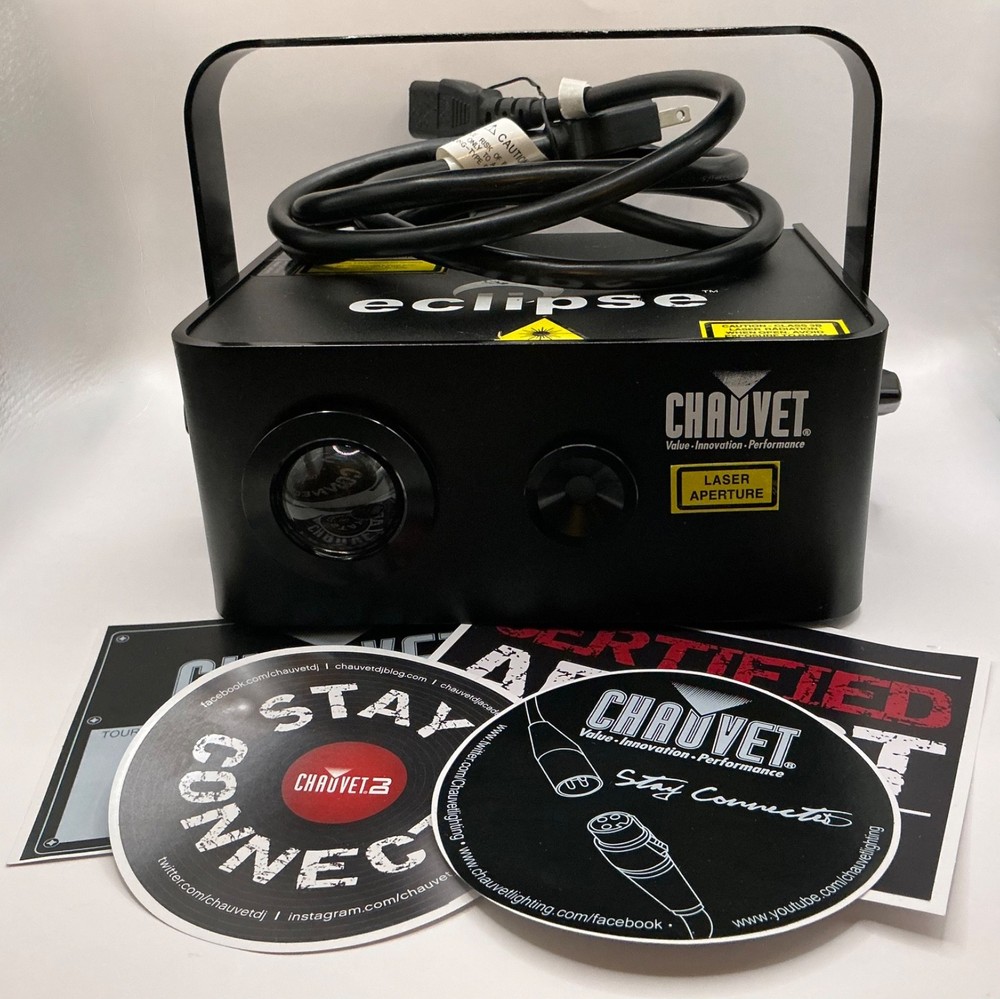 Chauvet Eclipse Laser/LED Lighting Effect Green Laser Works Red Laser Doesn’t