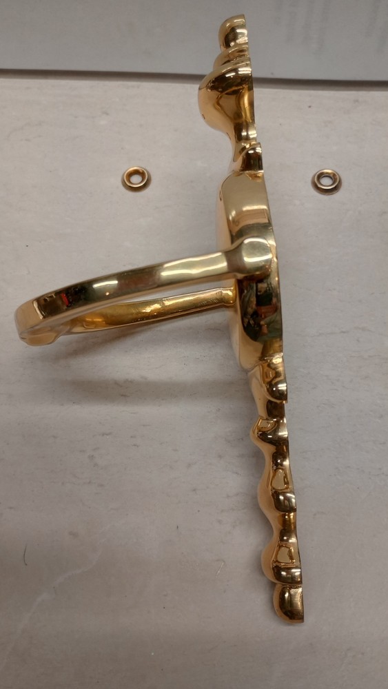 Solid Brass Colonial Style Door Knocker, N.O.S.