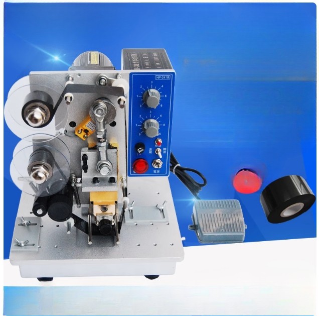 Electric Automatic Ribbon Ink Digital Imitation Inkjet Code Printing Machine