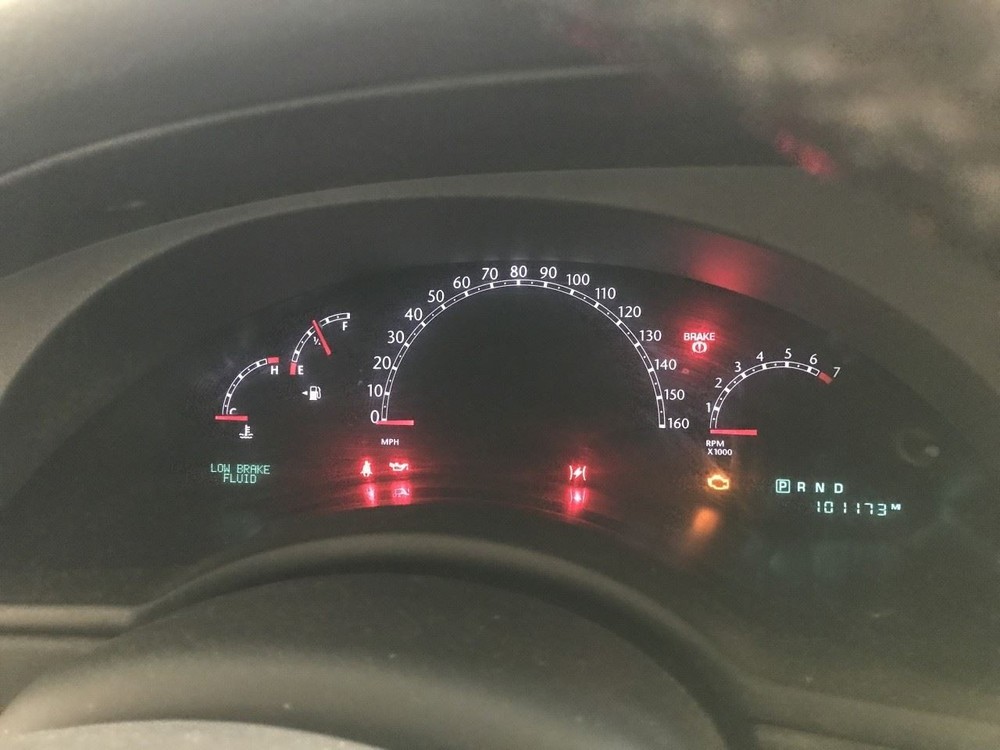 Speedometer Cluster MPH Without Navigation Display Fits 07 PACIFICA 2645866