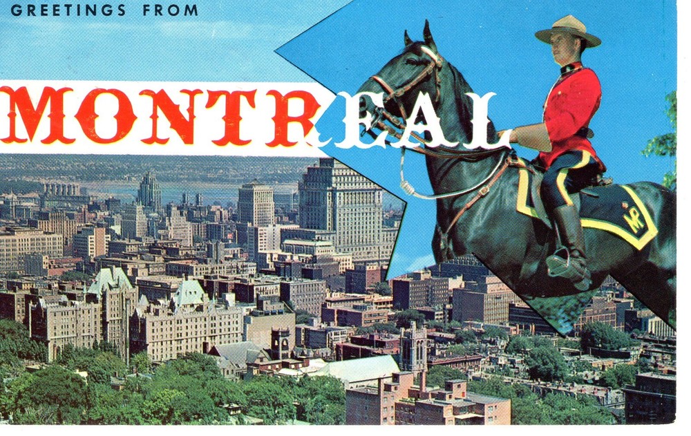GREETINGS FROM MONTREAL, CANADA - PC6610