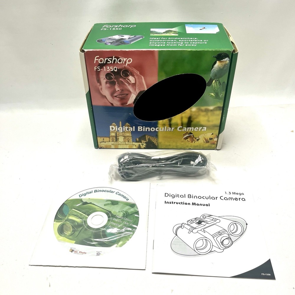 Farsharp Digital Binocular Video Camera *TESTED* FS-1350 - Built In Camera