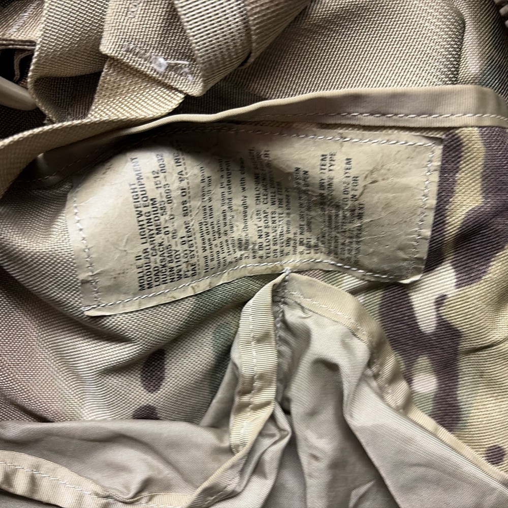 USGI OCP/Multicam Molle II Medium Rucksack Complete Assembly