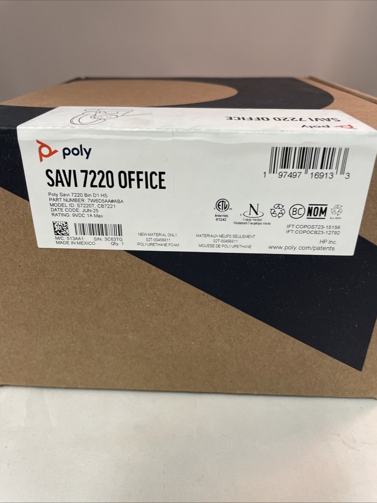 Plantronics Savi Wireless Headset System - Black