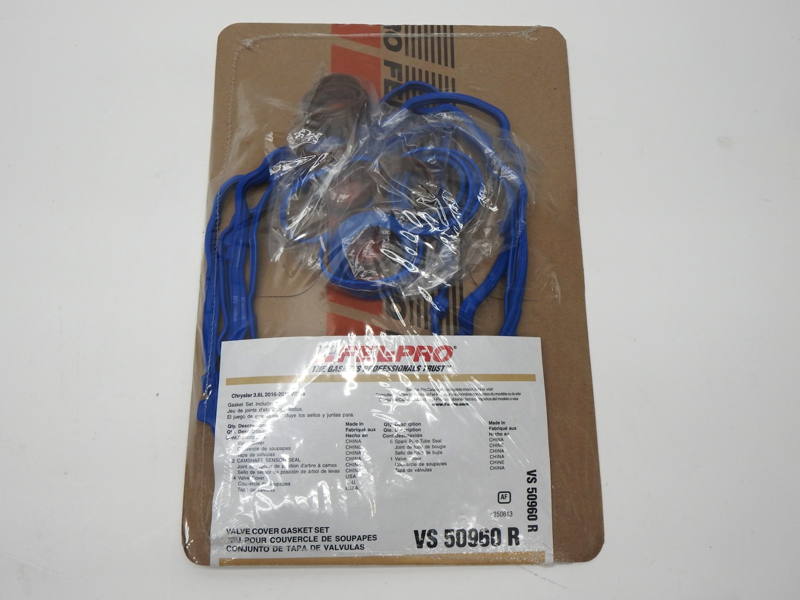 Fel-Pro VS 50960 R Valve Cover Gasket Set For Chrysler Dodge Jeep Ram 3.6L ~NEW~