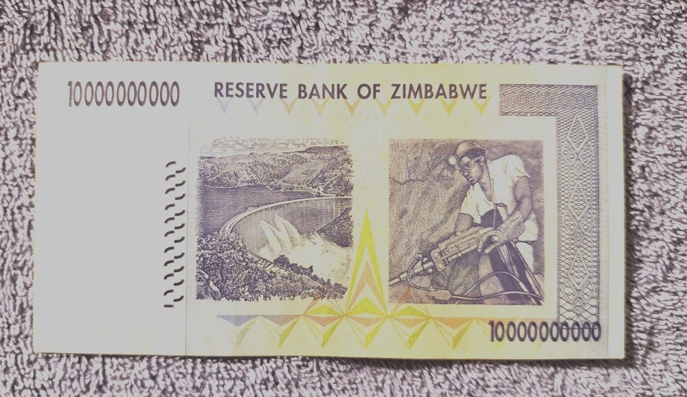 IT. # G-245 / One Zimbabwe $10 BILLION NOTE CIRCULATED CONDITION